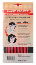 Load image into Gallery viewer, Twist Sponge Hair Brush Sponge
