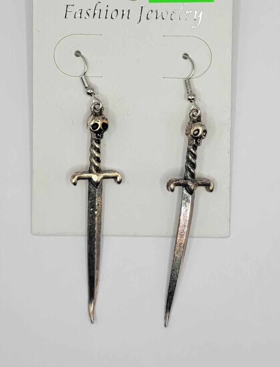 Fashion Jewelry-Skull Sword