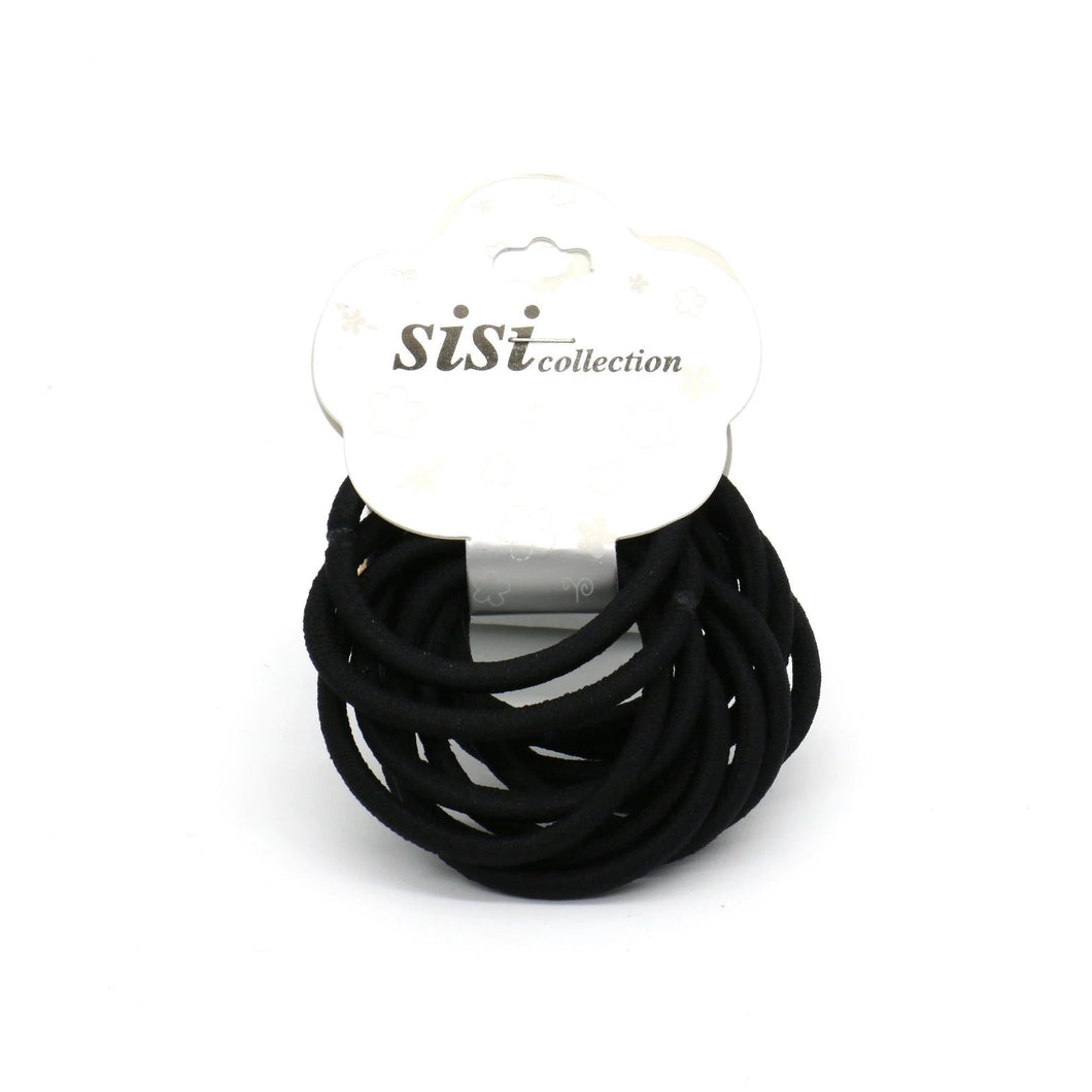 SISI Thick Black Elastic Bands