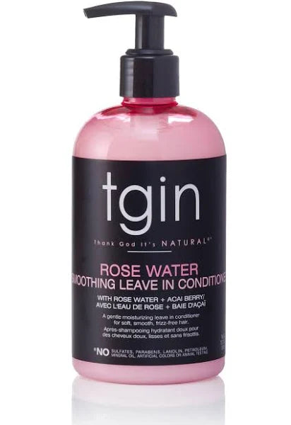 TGIN Rose Water Smoothing Leave-In Conditioner