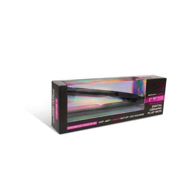 Hot & Hotter Digital Ceramic Flat Iron, 1
