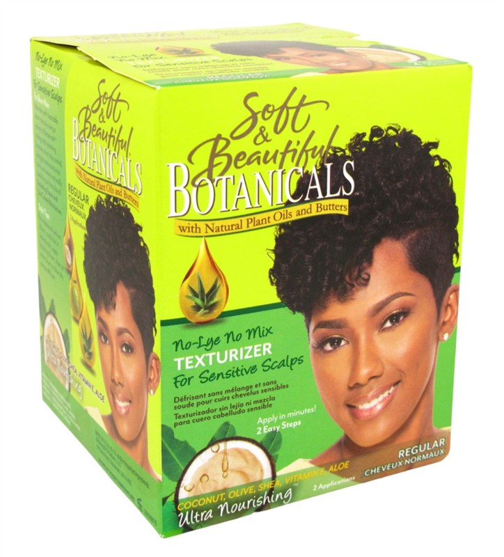 Soft & Beautiful Botanicals Texturizer For Sensitive Scalps, Regular