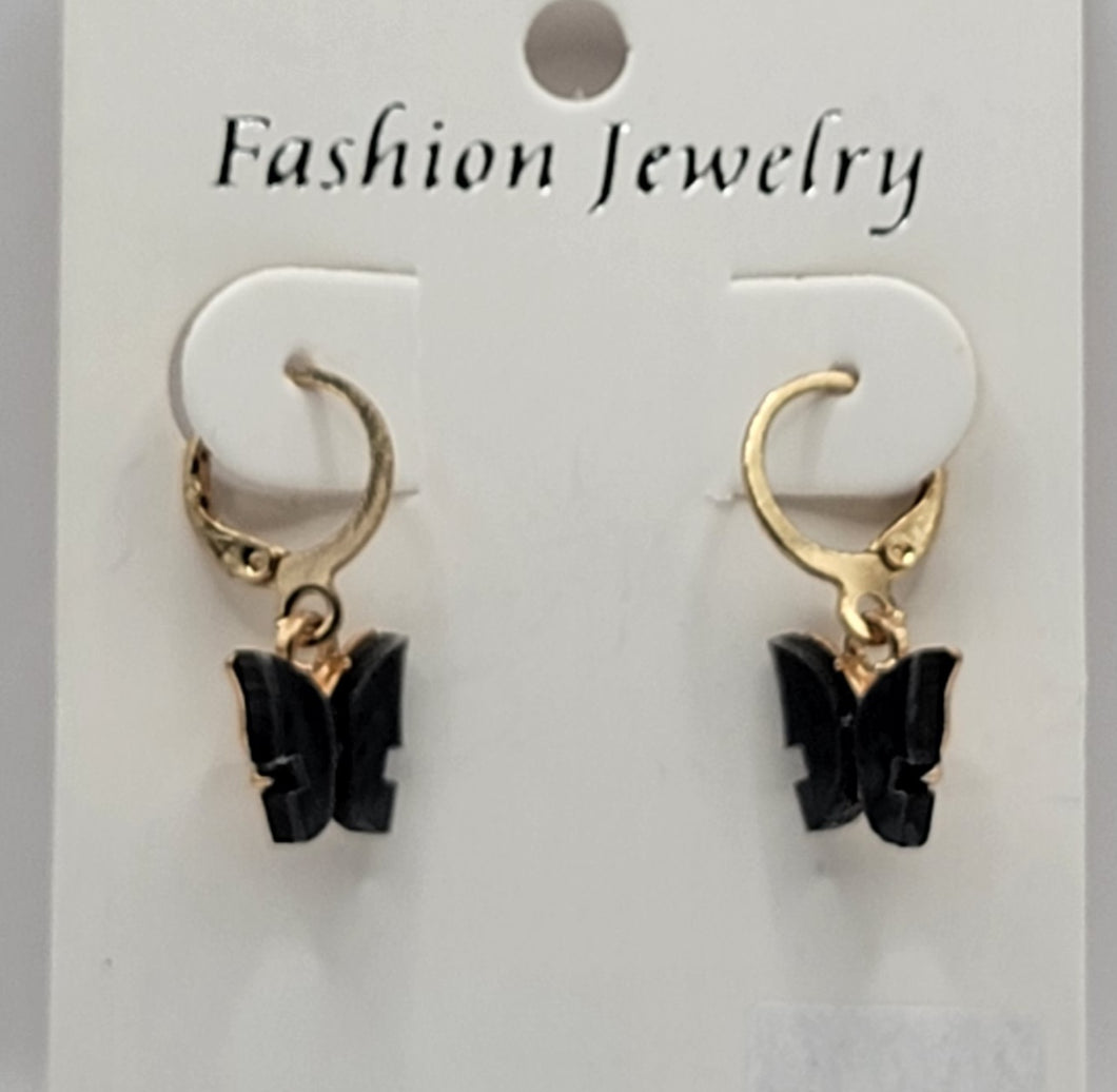 Fashion Jewelry - Black Btrfly