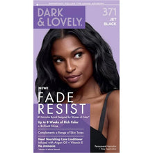 Load image into Gallery viewer, Dark and Lovely Fade Resist Hair Color #371 - Jet Black
