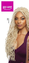 Load image into Gallery viewer, Mane Concept 4&quot; HD Deep Braid Lace Front Wig Natural Locs, 28 in
