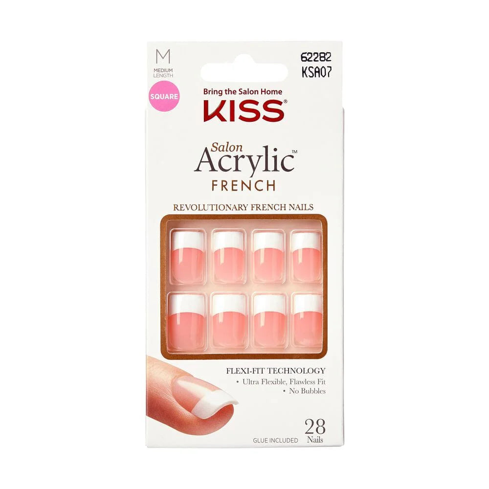 Kiss Acrylic French Nail Tips