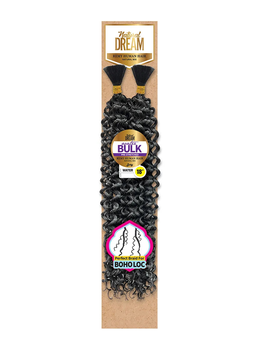 Zury Natural Dream Remy Human Hair Mix - Water Bulk 18in