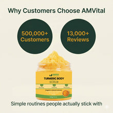 Load image into Gallery viewer, AMVital Turmeric Body Scrub
