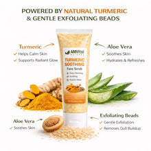 Load image into Gallery viewer, AMVital Turmeric Soothing Face Scrub
