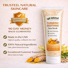Load image into Gallery viewer, AMVital Turmeric Soothing Face Scrub
