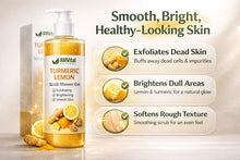 Load image into Gallery viewer, AMVital Turmeric Lemon Scrub Shower Gel
