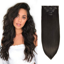Load image into Gallery viewer, VIP Clip Extensions / Silky Straight 24" (170 g) - ClipeX System
