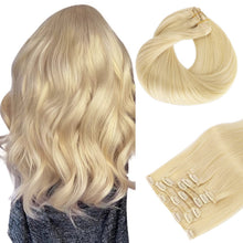 Load image into Gallery viewer, VIP Clip Extensions / Silky Straight 24" (170 g) - ClipeX System
