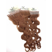 Load image into Gallery viewer, VIP M-Tip System (Tape Extensions 100 Strands) / Wavy 18"
