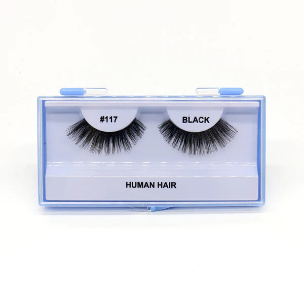 Blue Case - Human Hair Eyelash - #117
