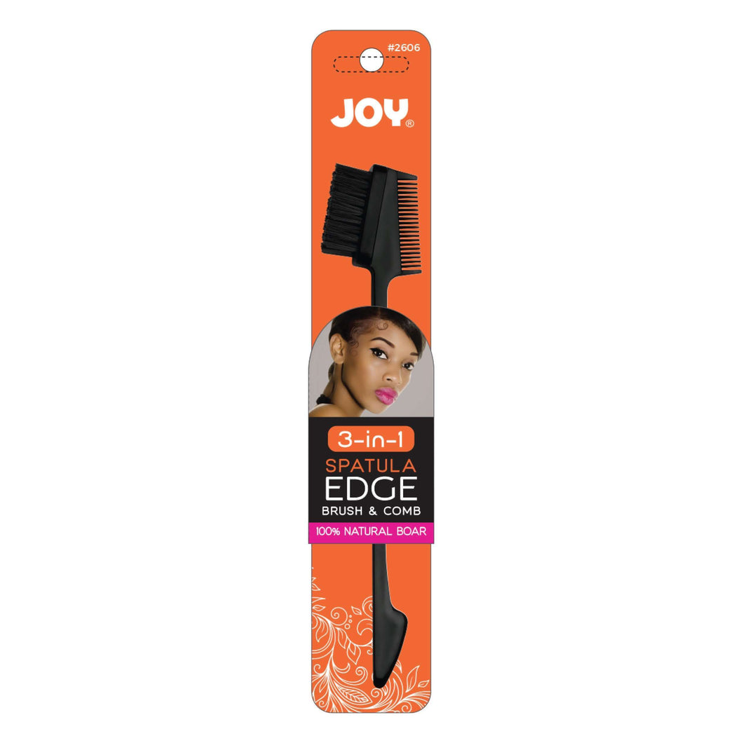 Joy 3-in-1 Spatula Edge Brush & Comb, 1 pc