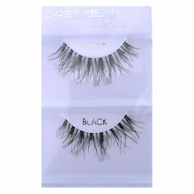 Blue Case Human Hair Eyelash