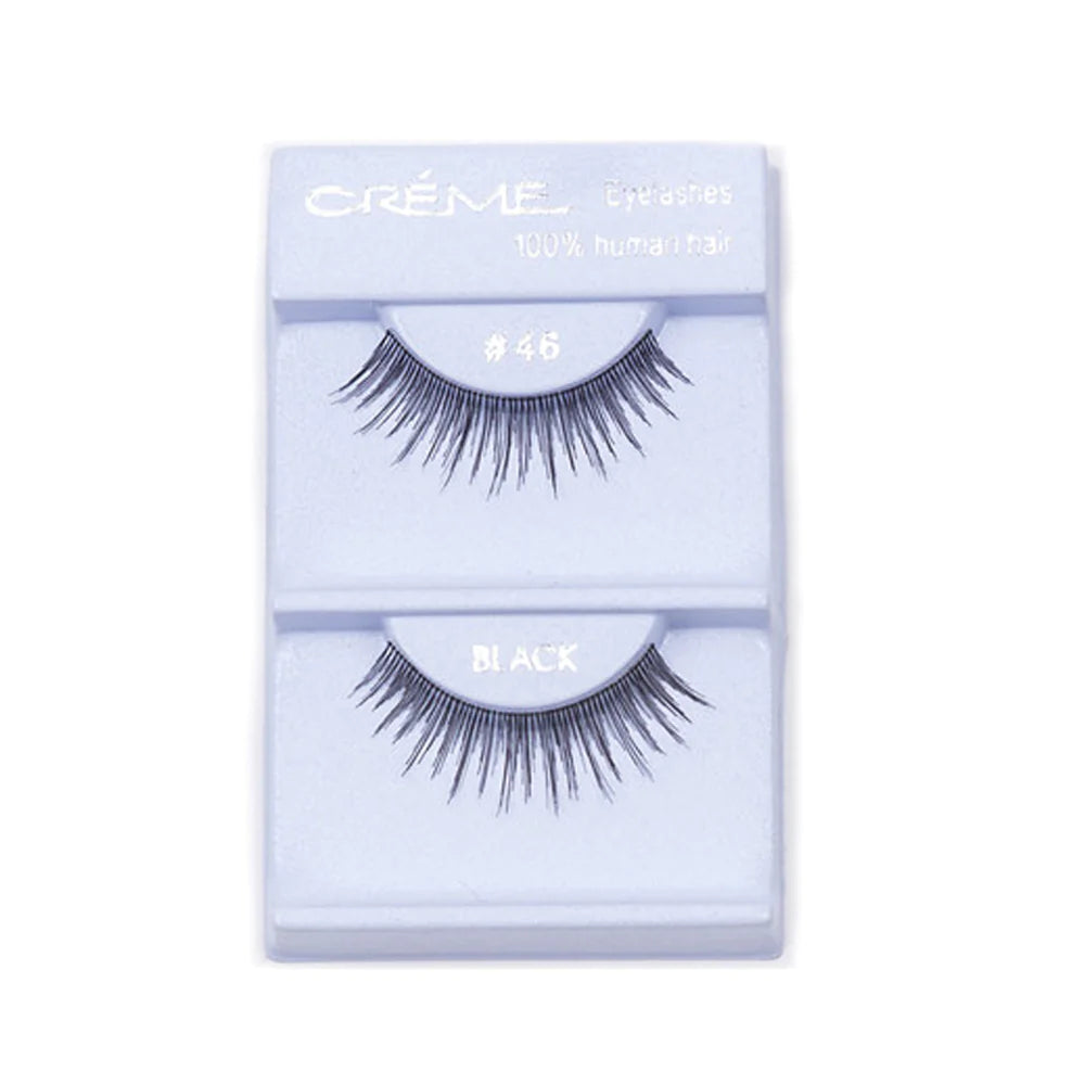 Blue Case Human Hair Eyelash - #46