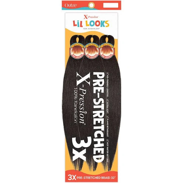 Outre X-Pression Lil Looks 3x Pre-Stretched - 32