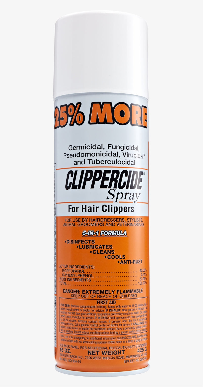Clippercide Spray for Hair Clippers