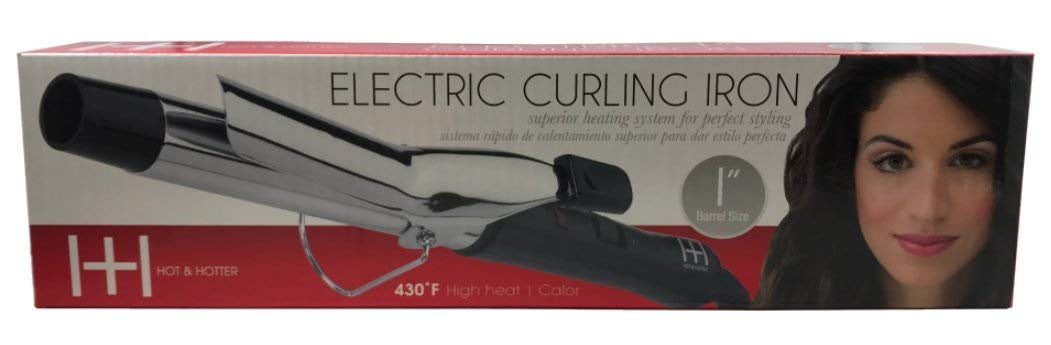 Hot & Hotter Electric Curl Iron - 1 in