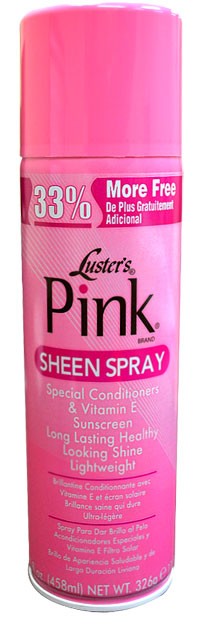 Luster's Pink Sheen Spray, 11.5oz
