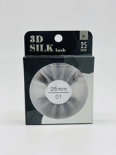 Load image into Gallery viewer, Silver Miz Lash 3D Mink Silk
