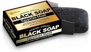 Original African Black Soap, 1 pc