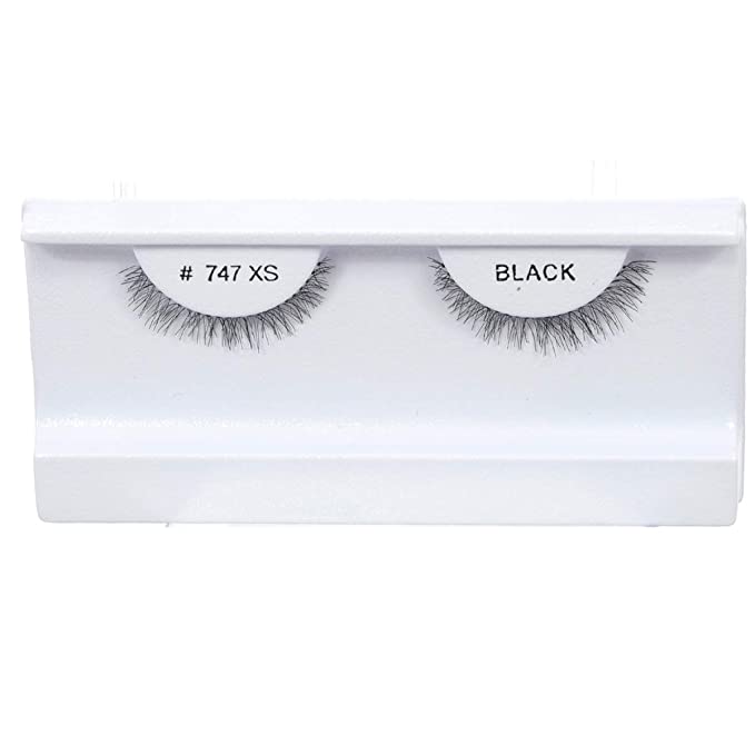 Blue Case Human Hair Eyelash