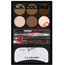 Load image into Gallery viewer, L.A. Colors Makeup Brow Palette
