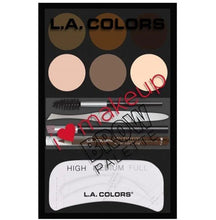 Load image into Gallery viewer, L.A. Colors Makeup Brow Palette
