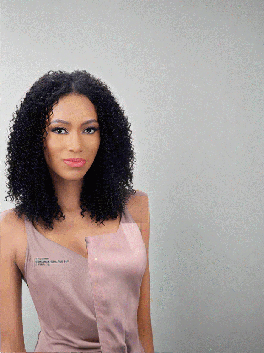SAGA Remy Human Hair Bohemian Clip-Ins