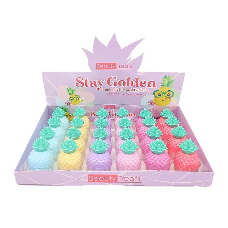 Stay Golden Pineapple Lip Balm (1pc)