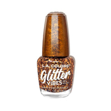 Load image into Gallery viewer, L.A. Colors Glitter Vibes Nail Polish, 1pc
