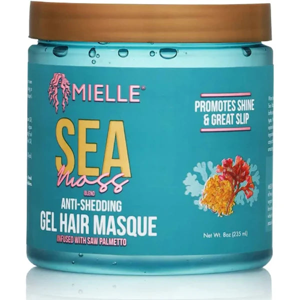Mielle Sea Moss Blend Gel Hair Masque, Anti-Shedding