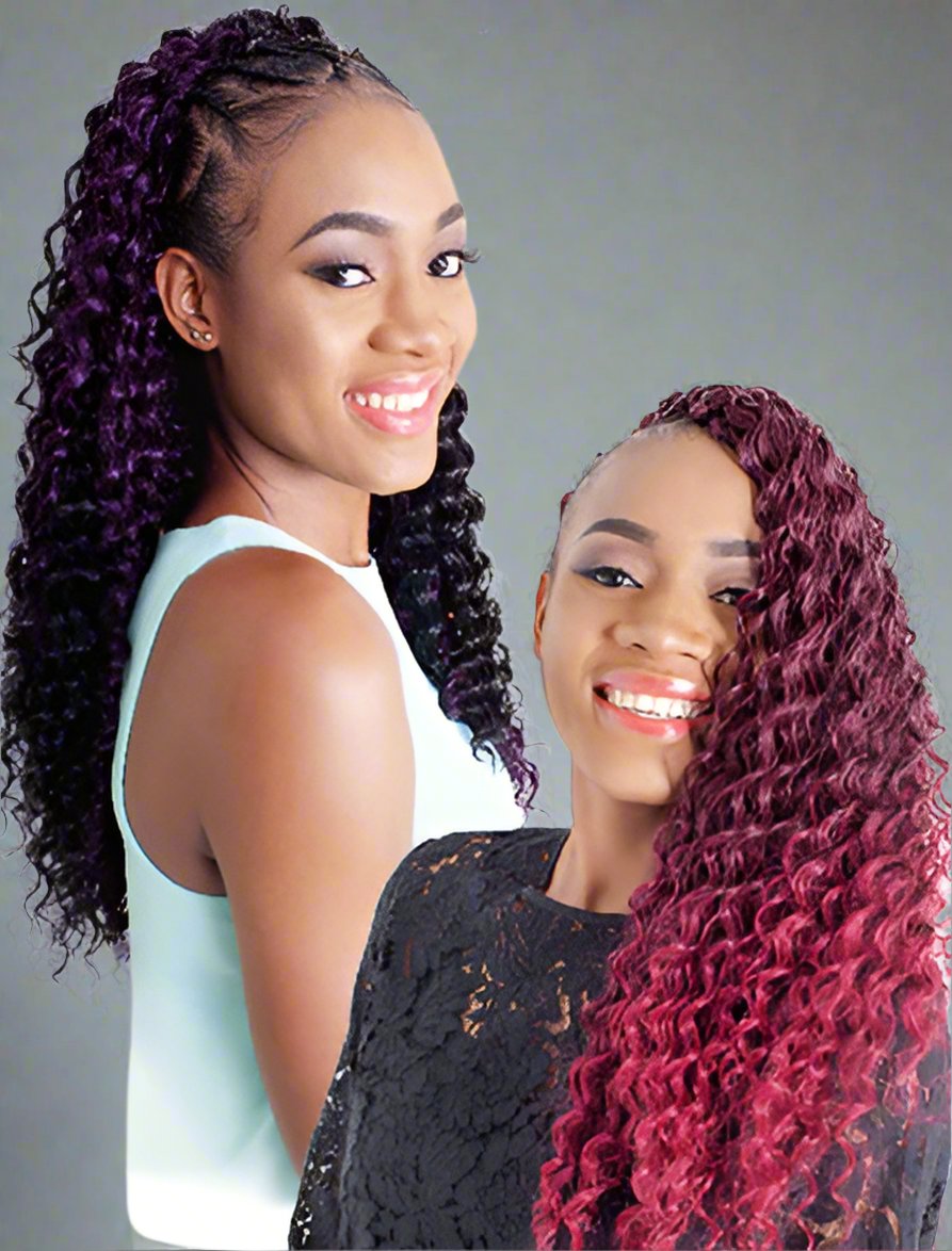 Linda Collection - Deep Wave, 22 in