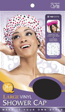 Load image into Gallery viewer, Qfitt Large Vinyl Shower Cap
