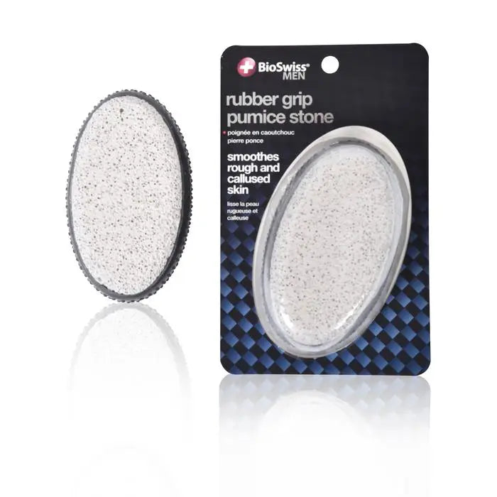 BioSwiss Rubber Grip Pumice Stone