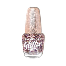 Load image into Gallery viewer, L.A. Colors Glitter Vibes Nail Polish, 1pc
