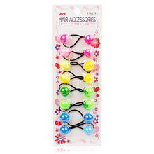 Load image into Gallery viewer, Joy Twin Bead Ponytailers, 8ct
