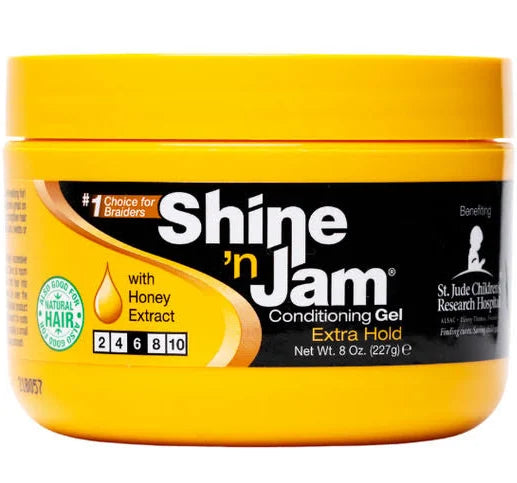 Ampro Shine 'n Jam Conditioning Gel With Honey Extract - Extra Hold