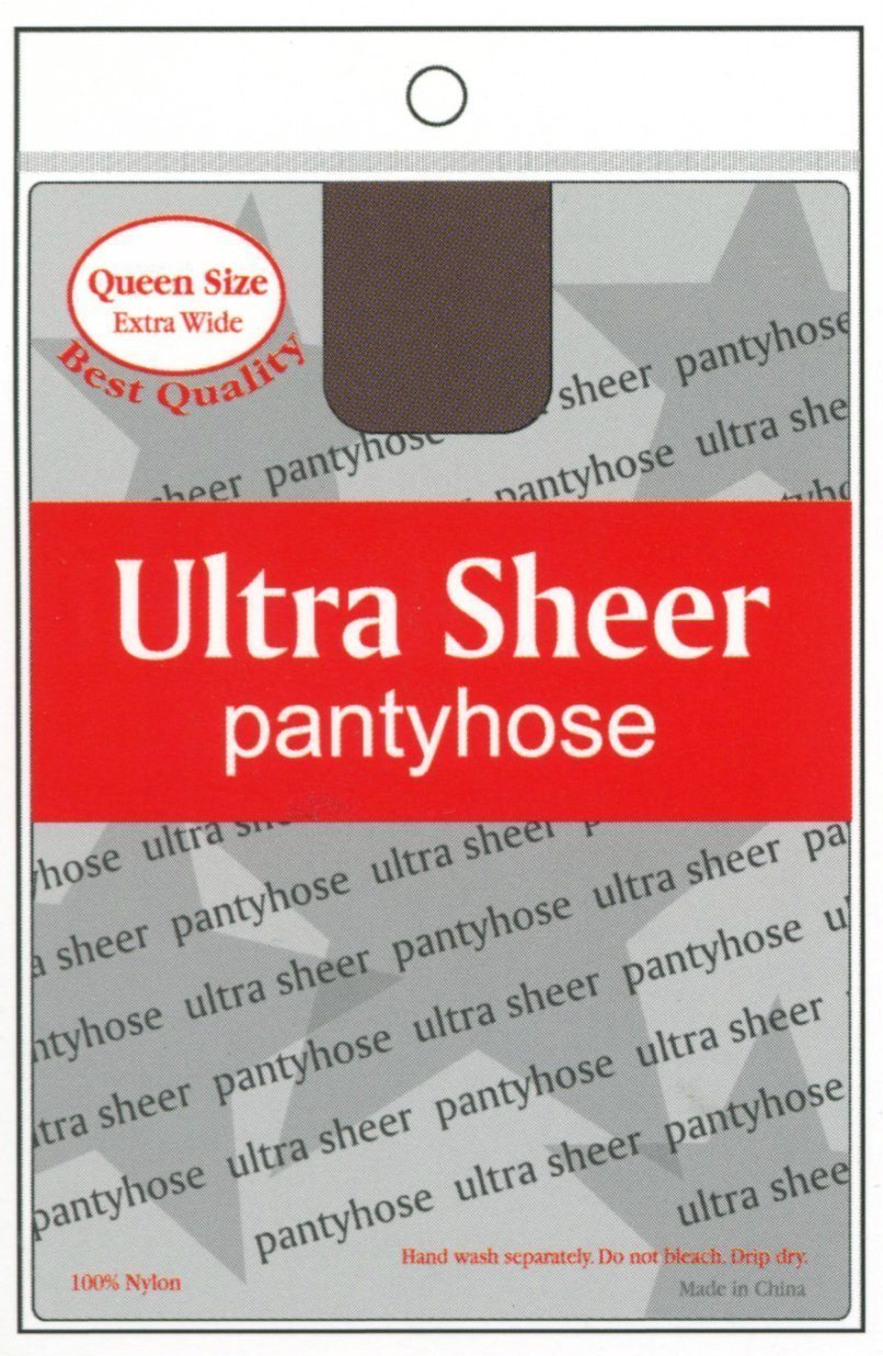 Ultra Sheer Pantyhose Queen Size EW, 1 pc